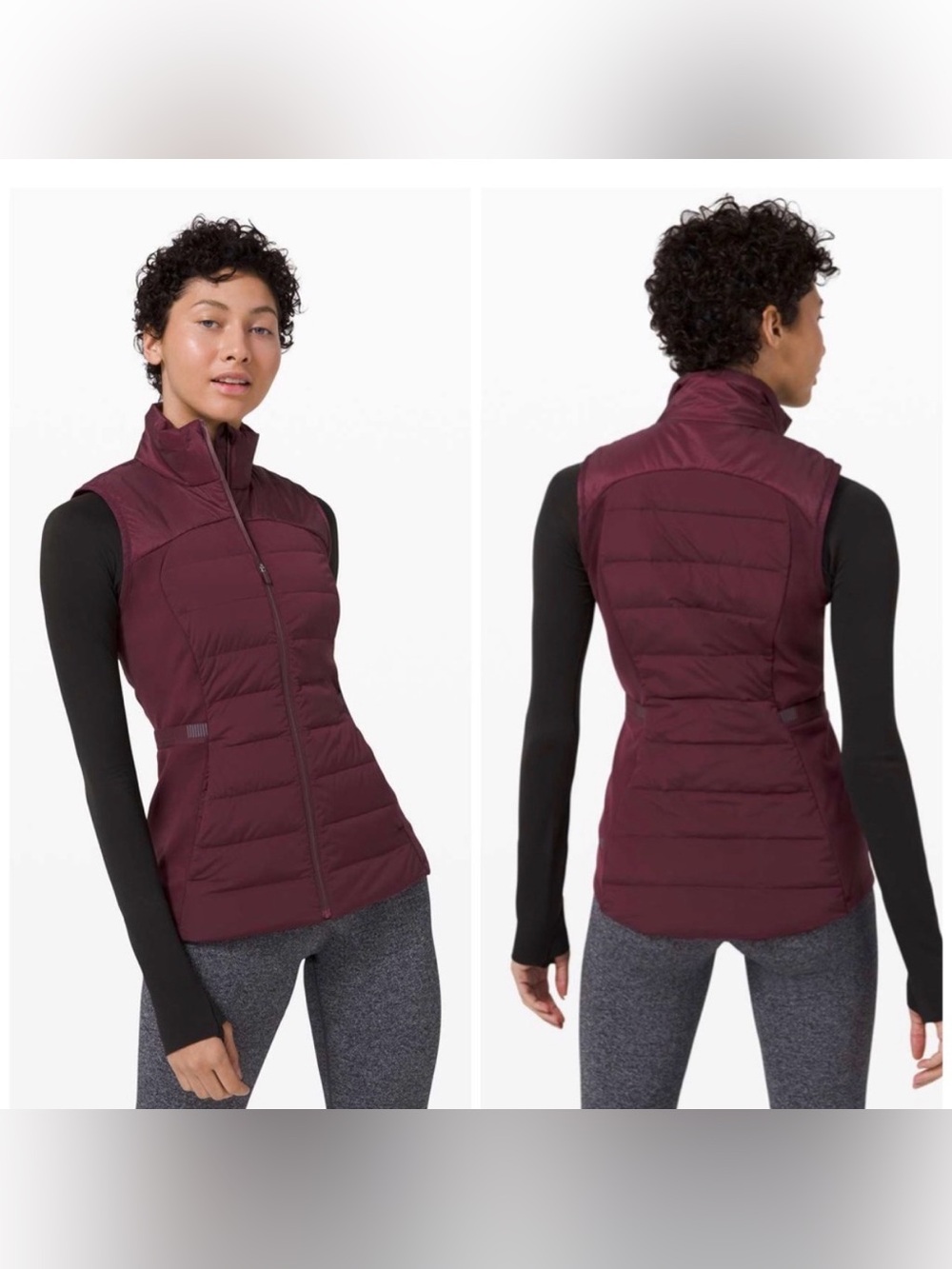 Like new Lululemon Down For It All Vest Size 8